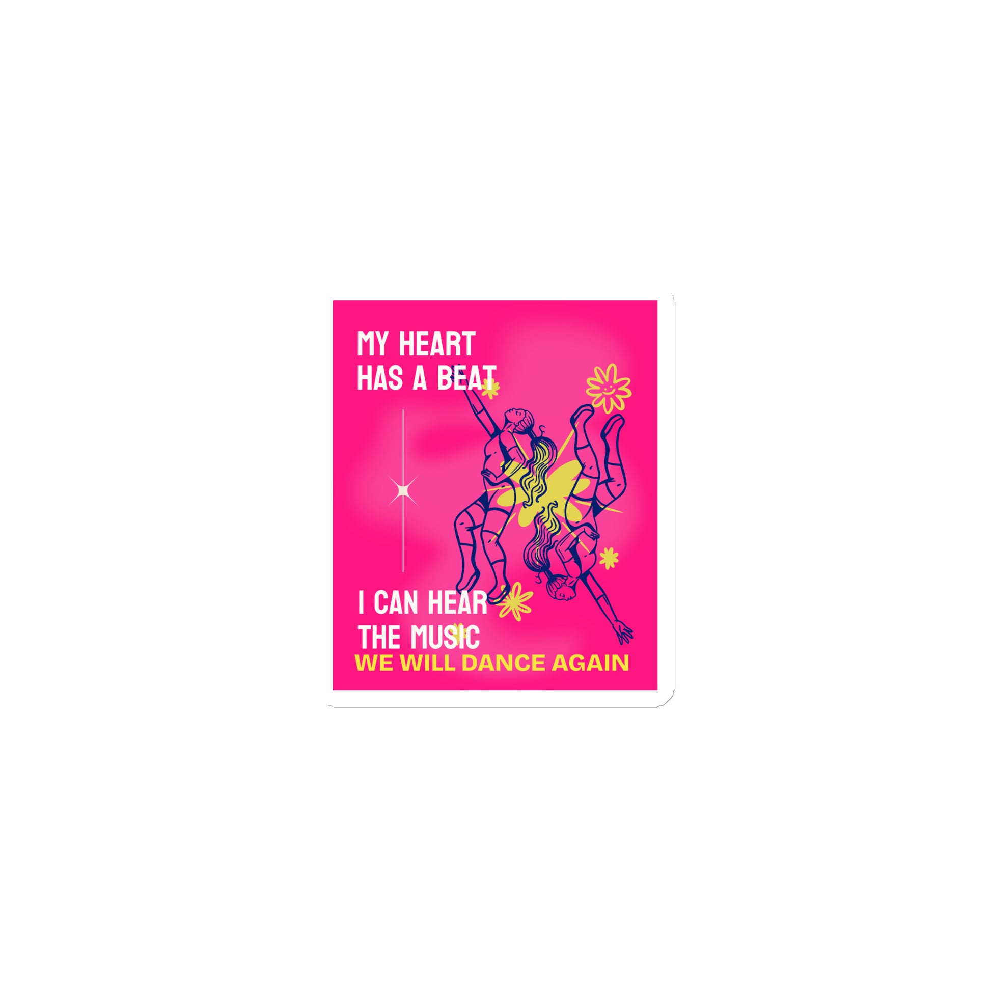 We Will Dance Again Party | Die-Cut Magnet Jouparty