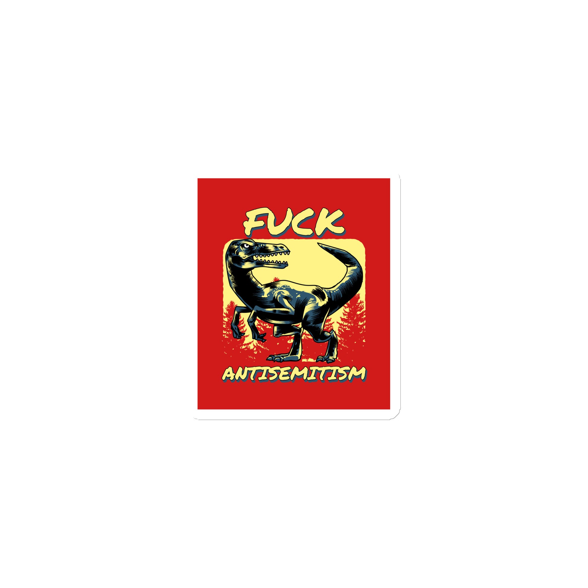 Battle Antisemitism | Die-Cut Magnet Jouparty