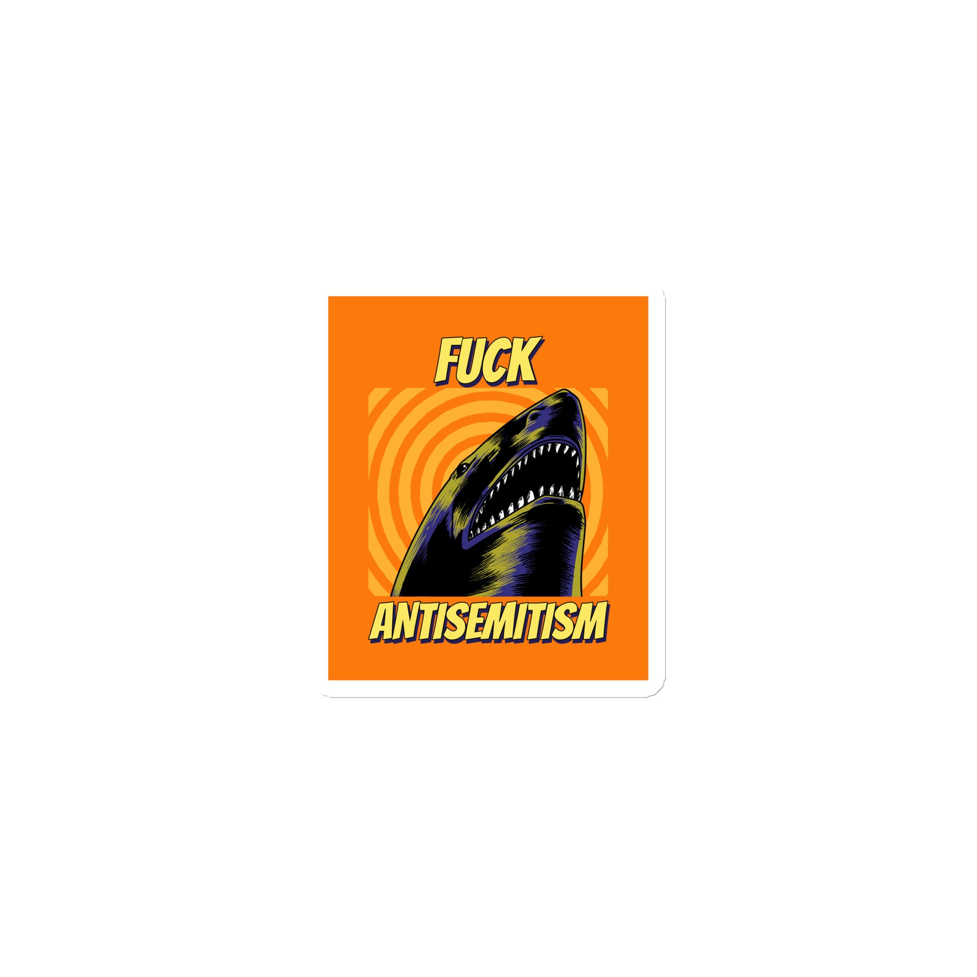 Battle Antisemitism | Die-Cut Magnet Jouparty