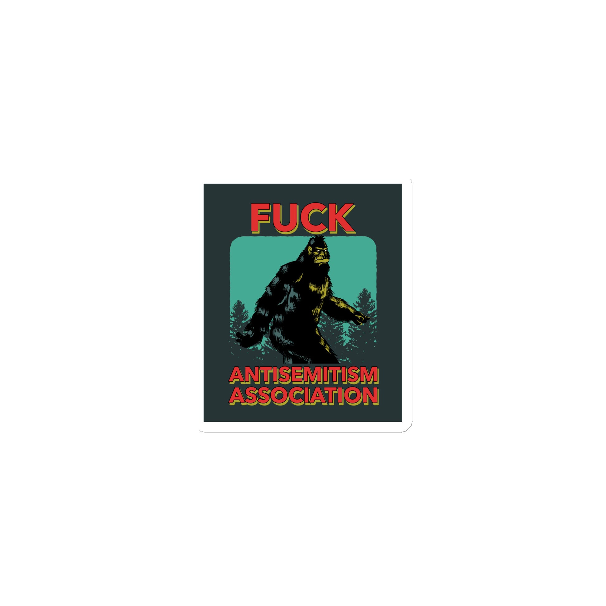 Battle Antisemitism | Die-Cut Magnet Jouparty