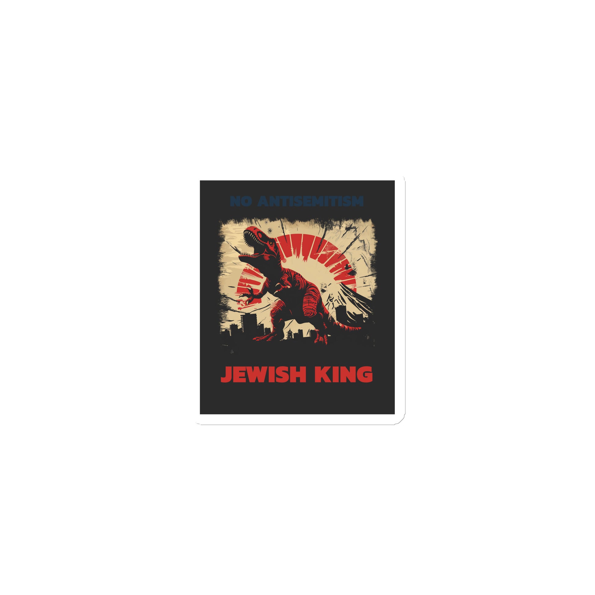 Battle Antisemitism | Die-Cut Magnet Jouparty