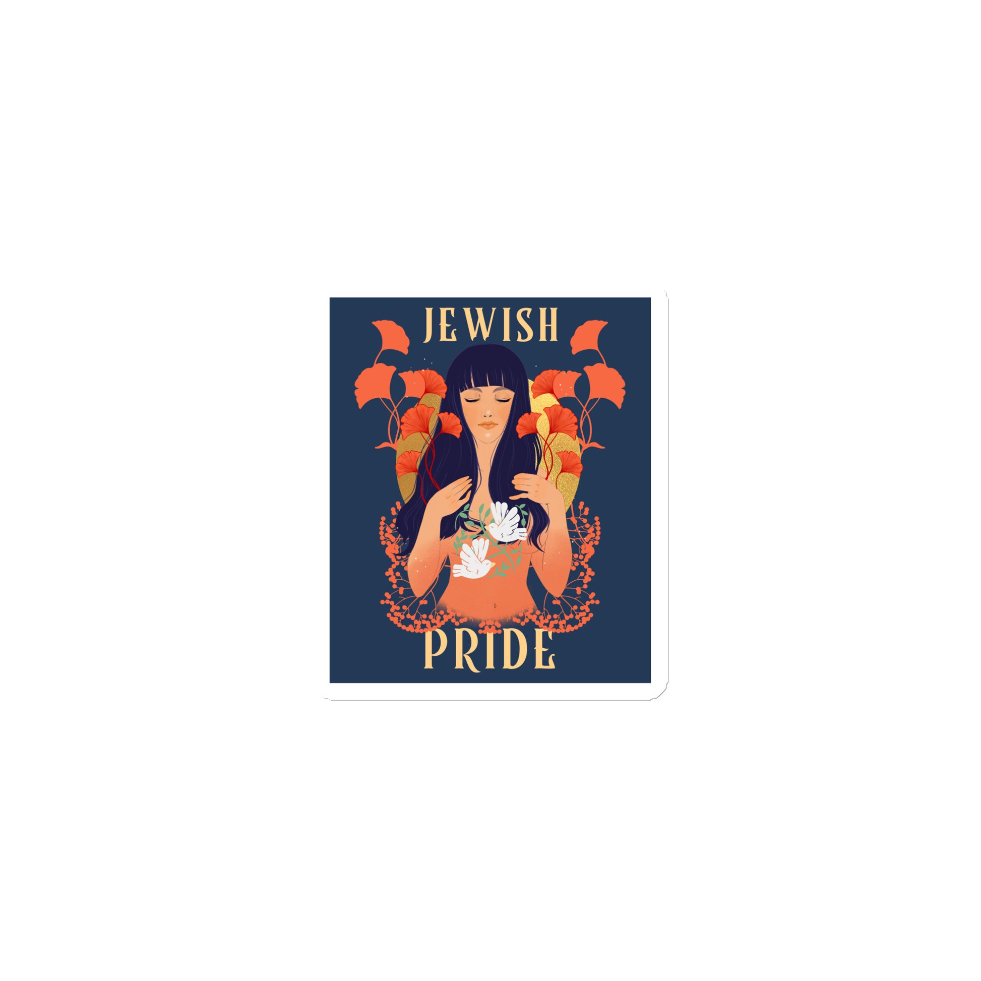 Jewish Beauty | Die-Cut Magnet Jouparty