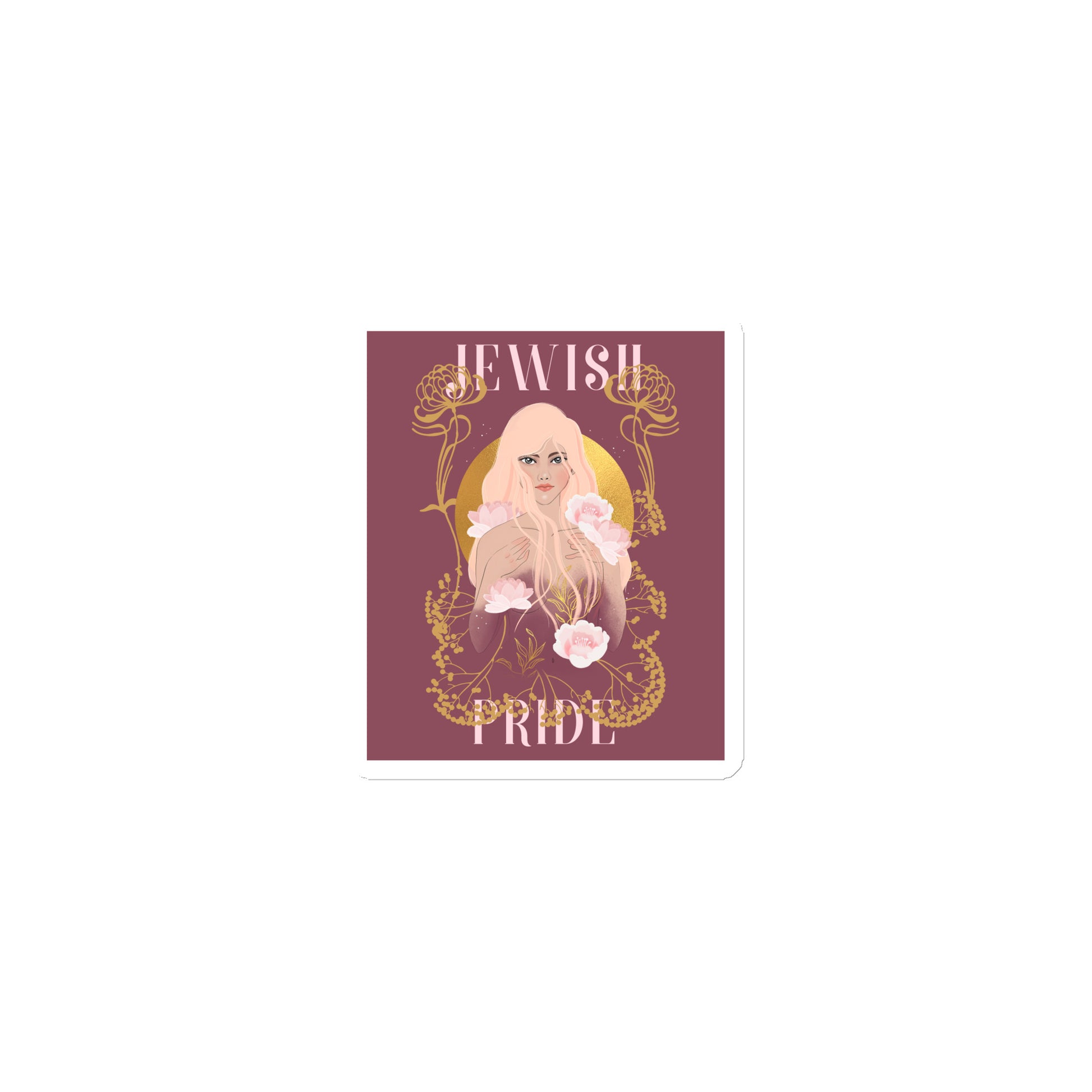 Jewish Beauty | Die-Cut Magnet Jouparty