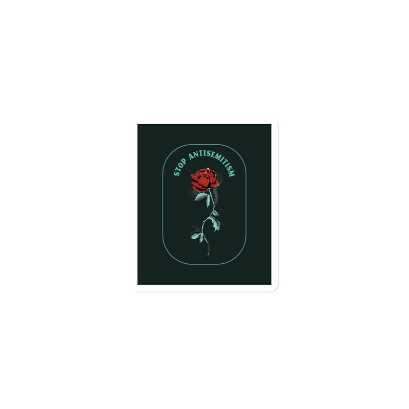Stop Antisemitism | Plants & Flowers Edition | Die-Cut Magnet
