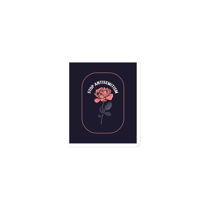 Stop Antisemitism | Plants & Flowers Edition | Die-Cut Magnet