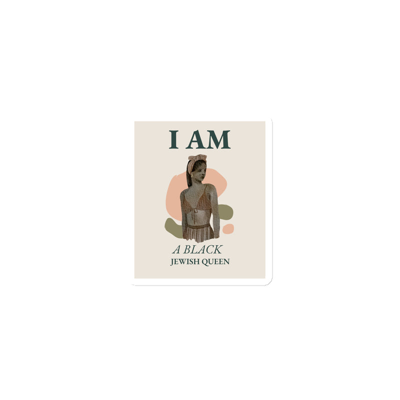 Black & Jewish Love | Die-Cut Magnet