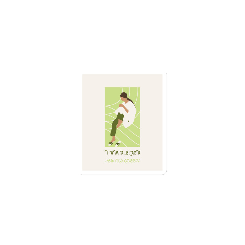 Black & Jewish Love | Die-Cut Magnet