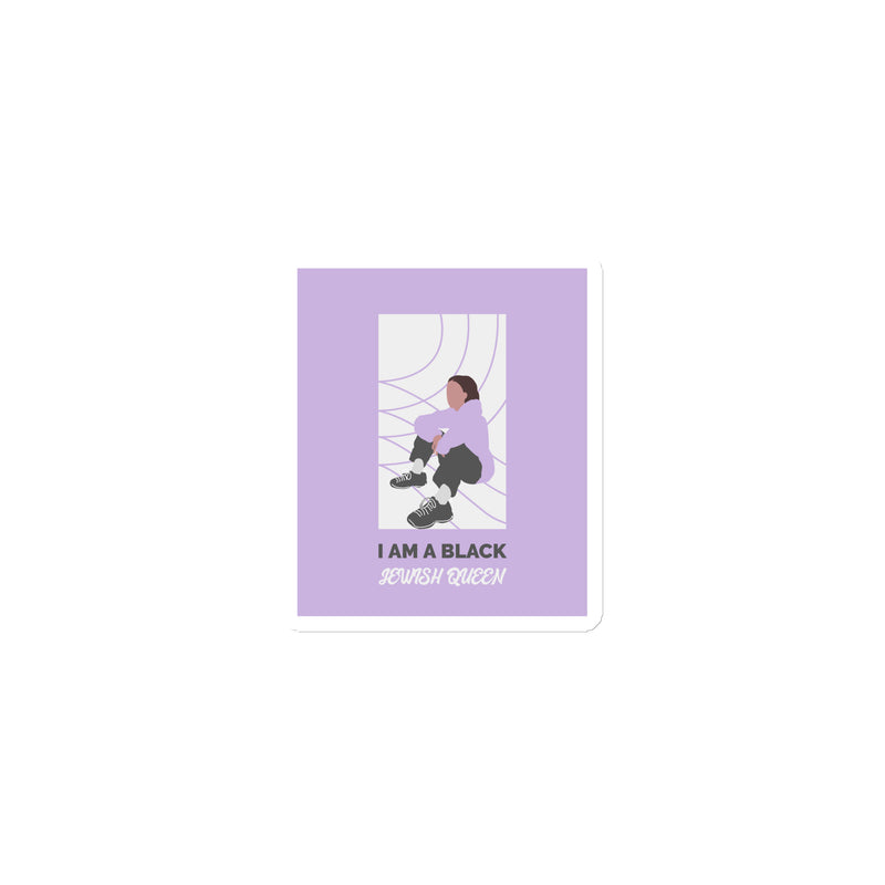 Black & Jewish Love | Die-Cut Magnet