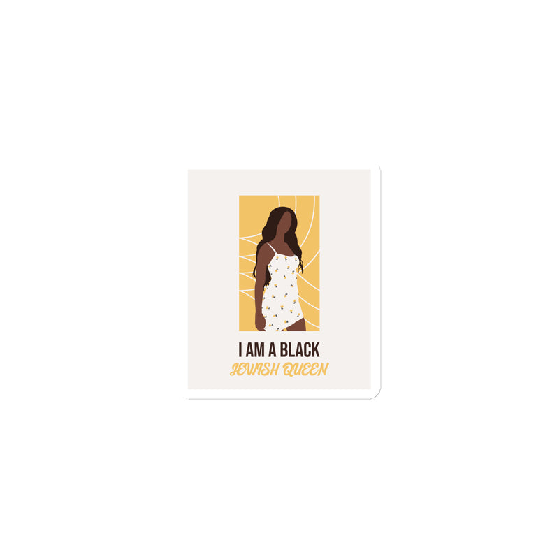 Black & Jewish Love | Die-Cut Magnet