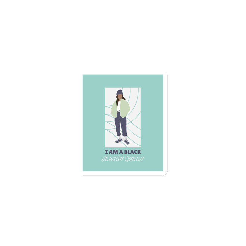 Black & Jewish Love | Die-Cut Magnet