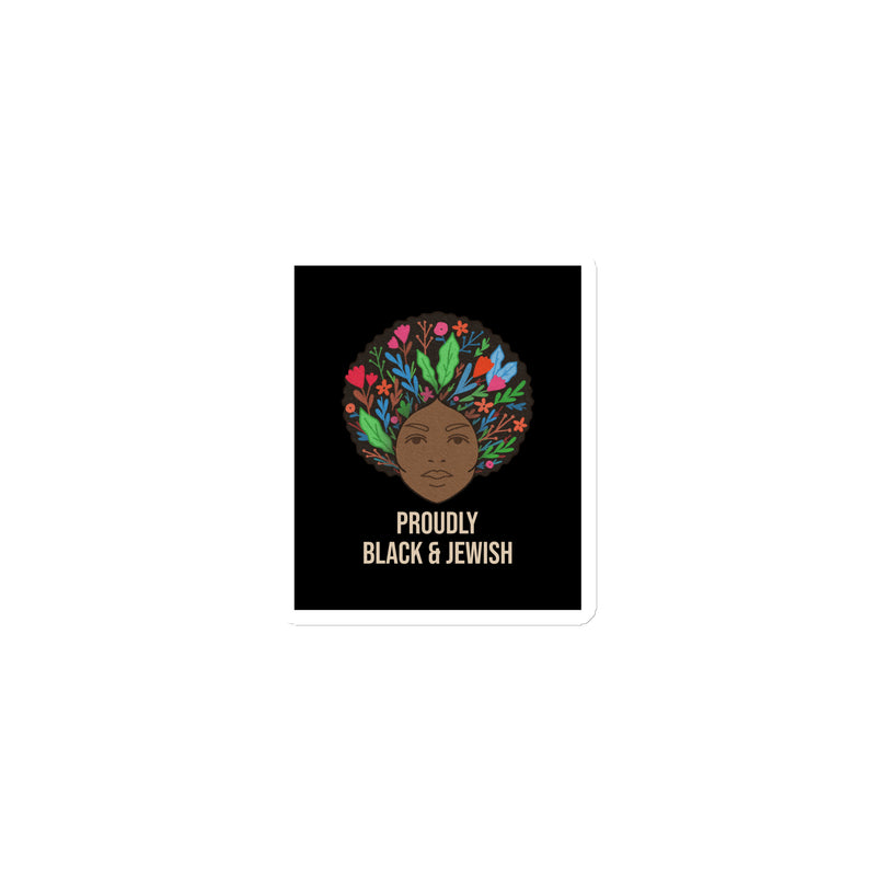 Black & Jewish Love | Die-Cut Magnet