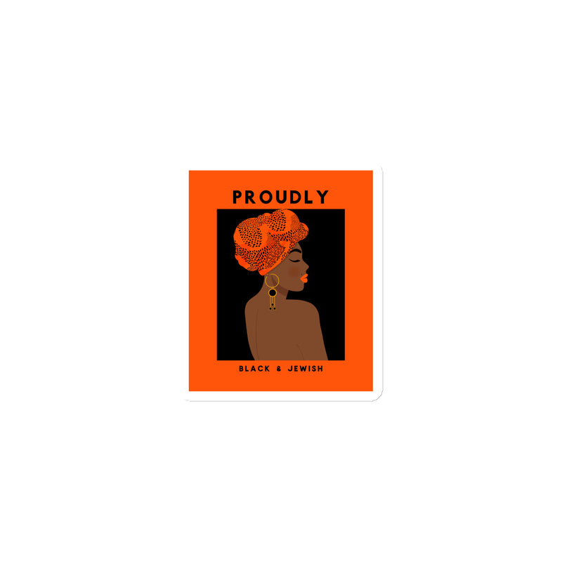 Black & Jewish Love | Die-Cut Magnet