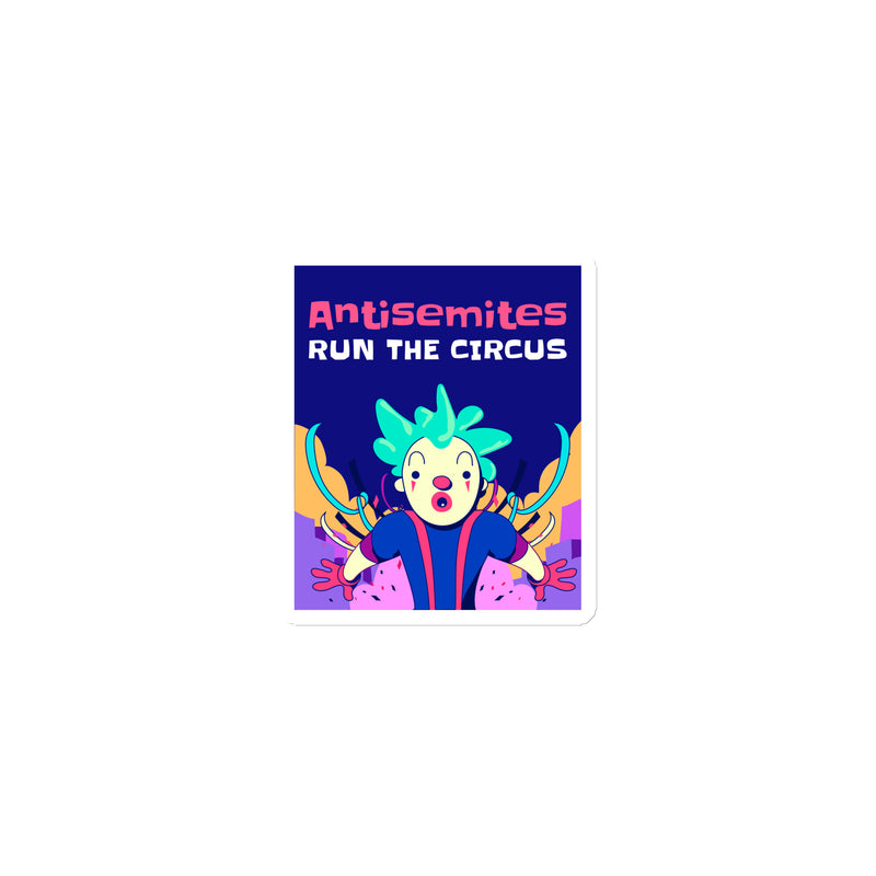 Antisemitic Clowns | Die-Cut Magnet
