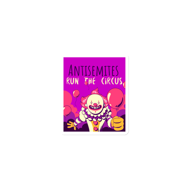 Antisemitic Clowns | Die-Cut Magnet