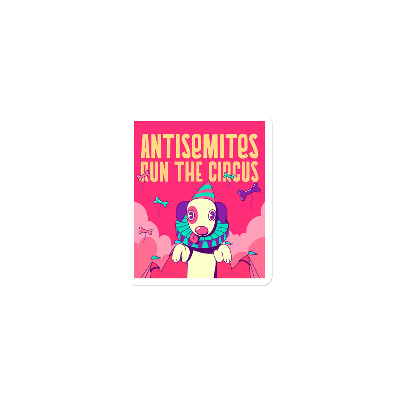 Antisemitic Clowns | Die-Cut Magnet