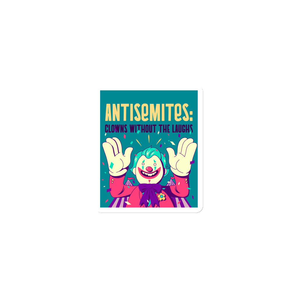 Antisemitic Clowns | Die-Cut Magnet