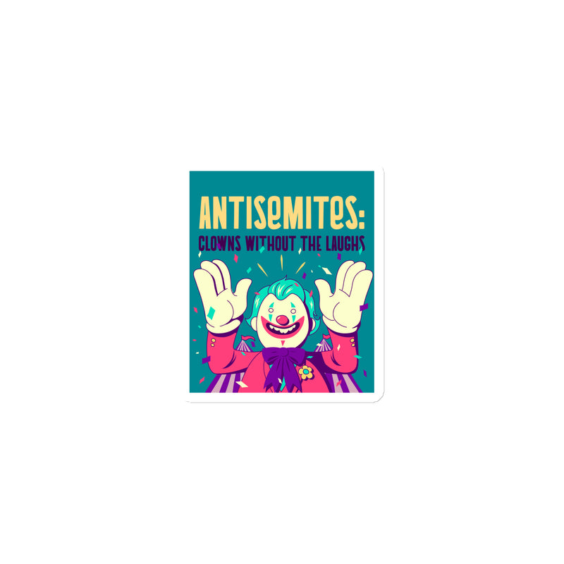 Antisemitic Clowns | Die-Cut Magnet