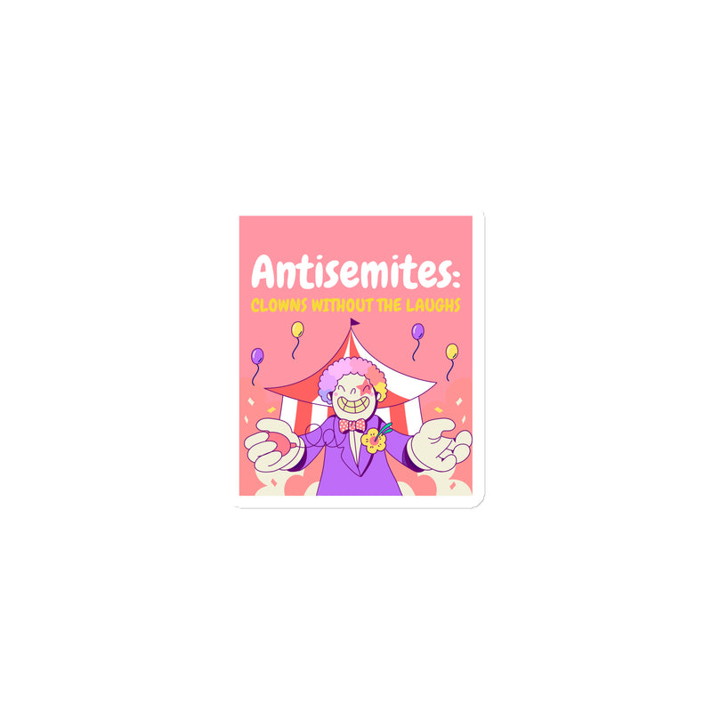 Antisemitic Clowns | Die-Cut Magnet