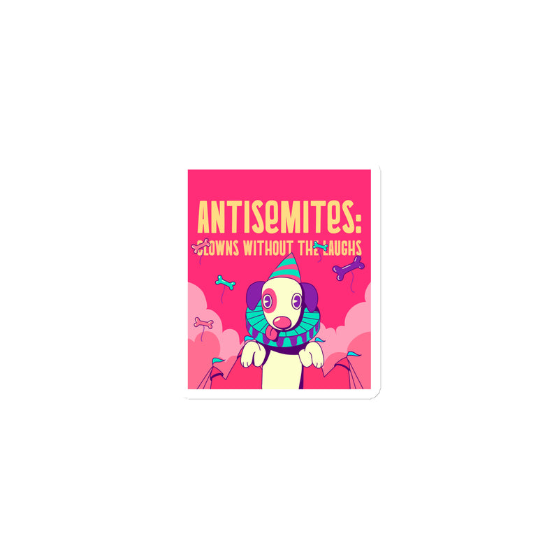 Antisemitic Clowns | Die-Cut Magnet