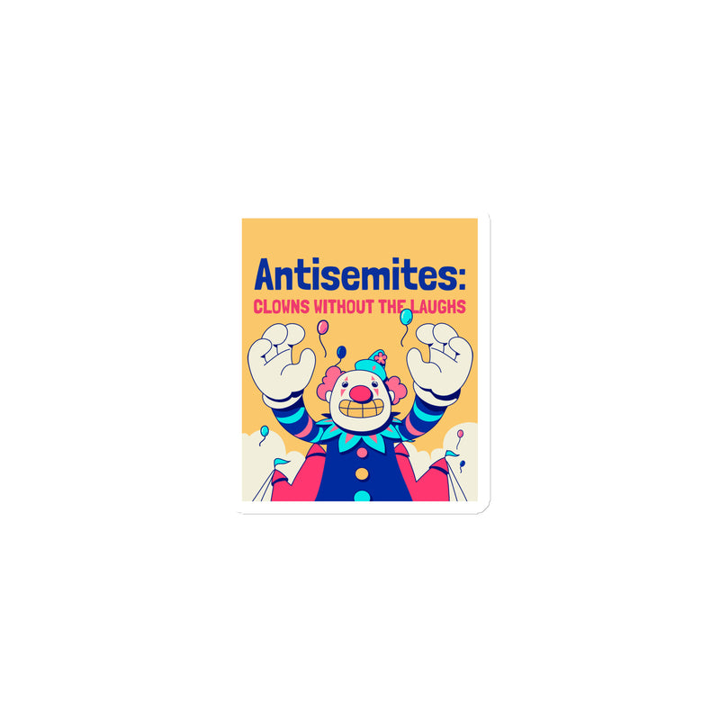 Antisemitic Clowns | Die-Cut Magnet