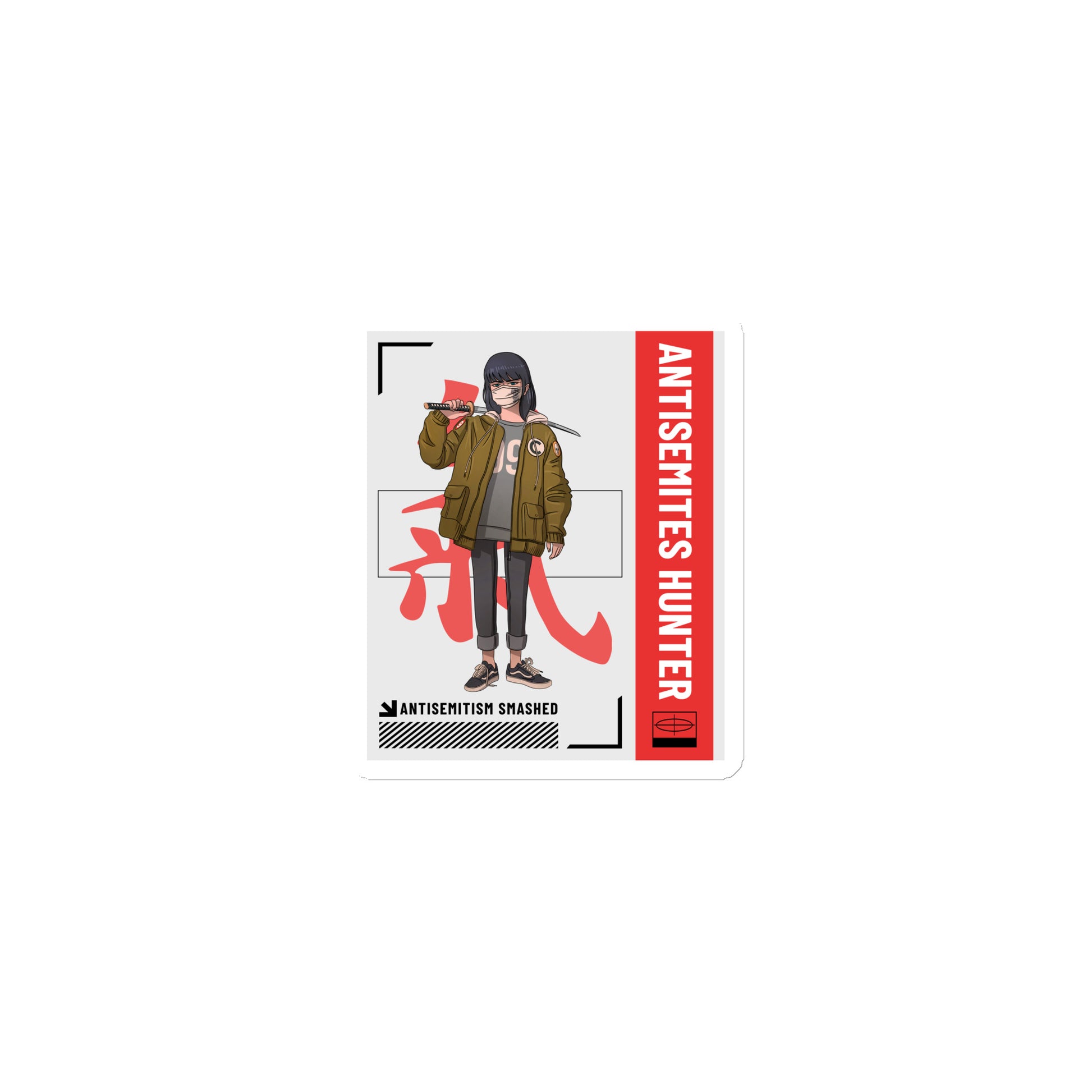 Antisemites Hunter | Die-Cut Magnet