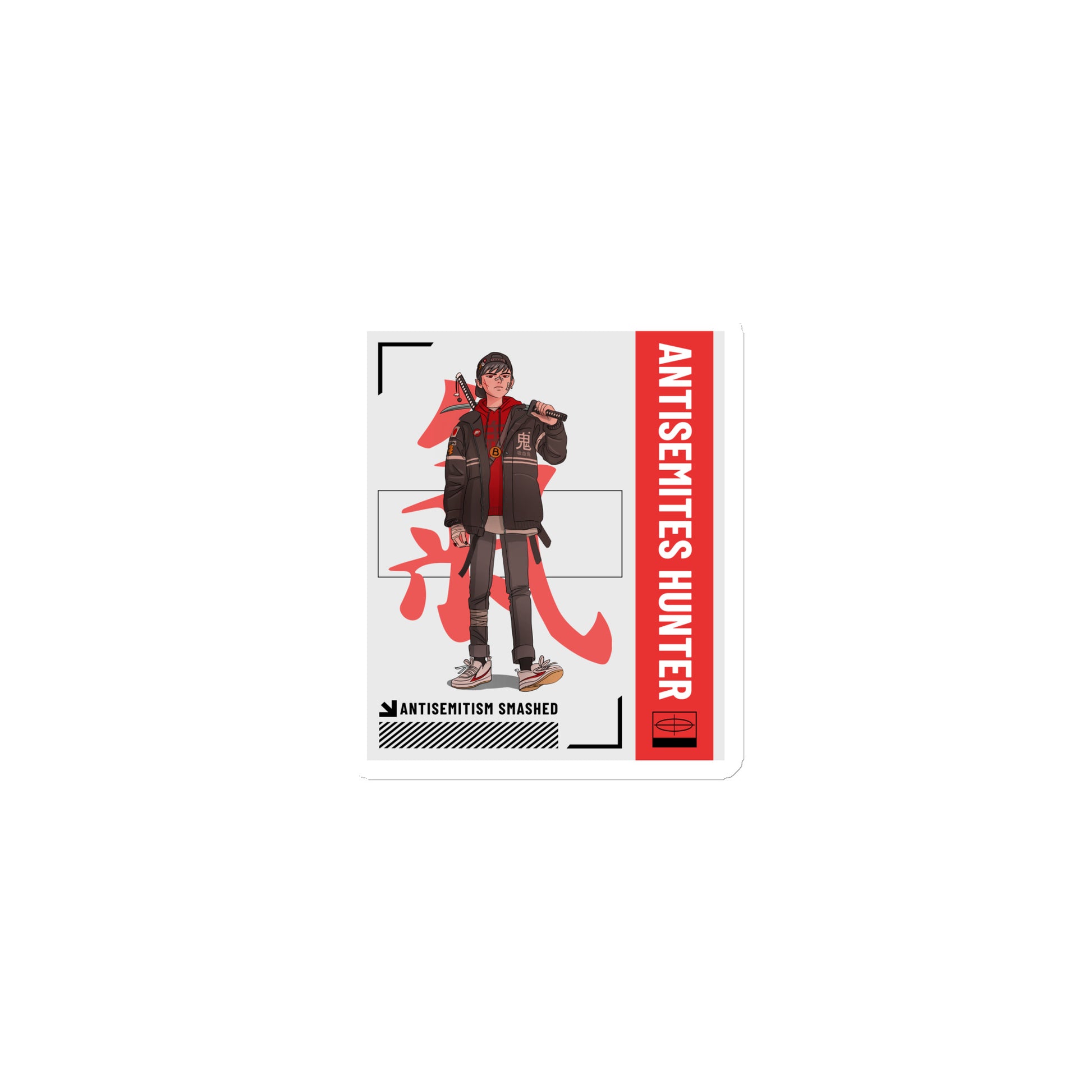 Antisemites Hunter | Die-Cut Magnet