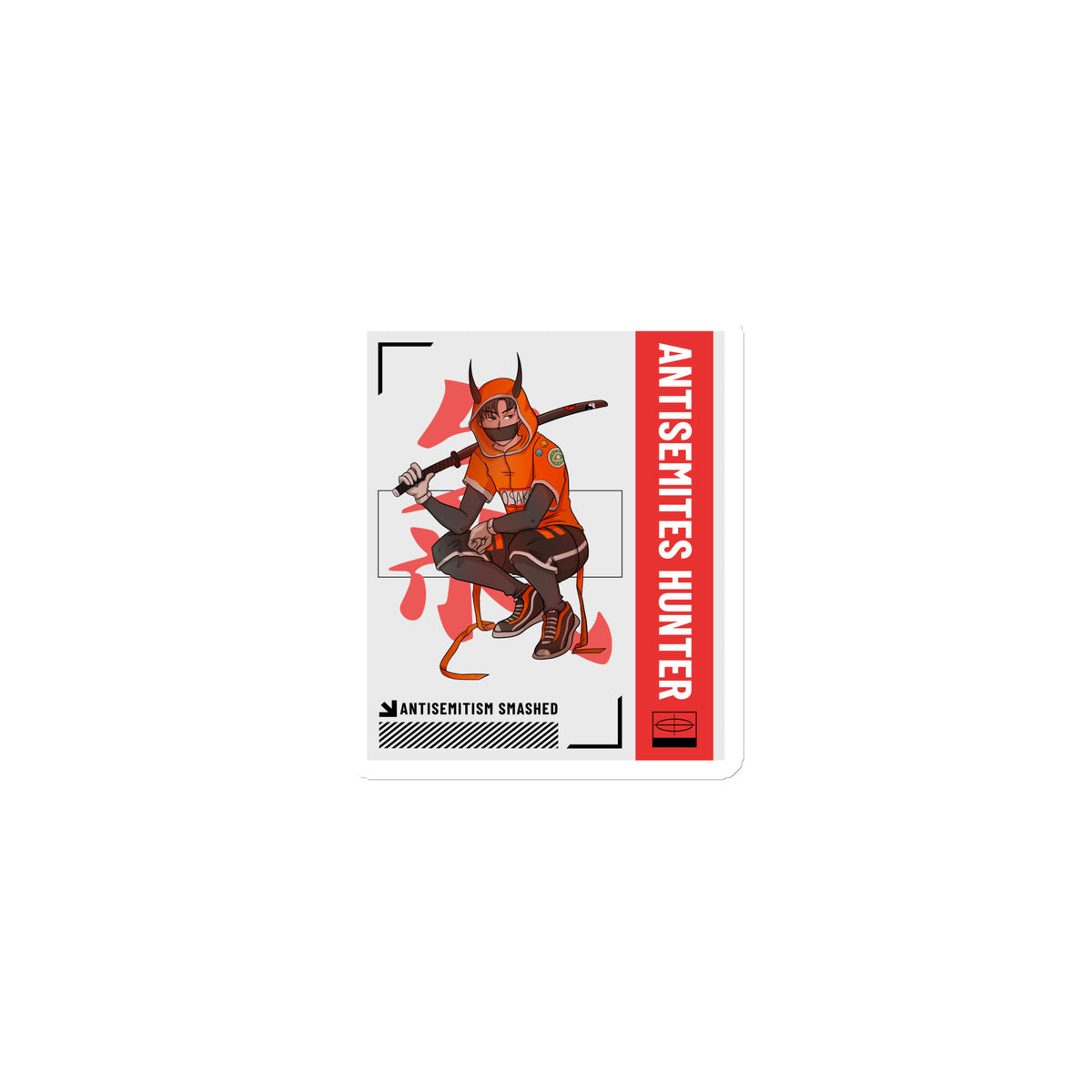Antisemites Hunter | Die-Cut Magnet Jouparty