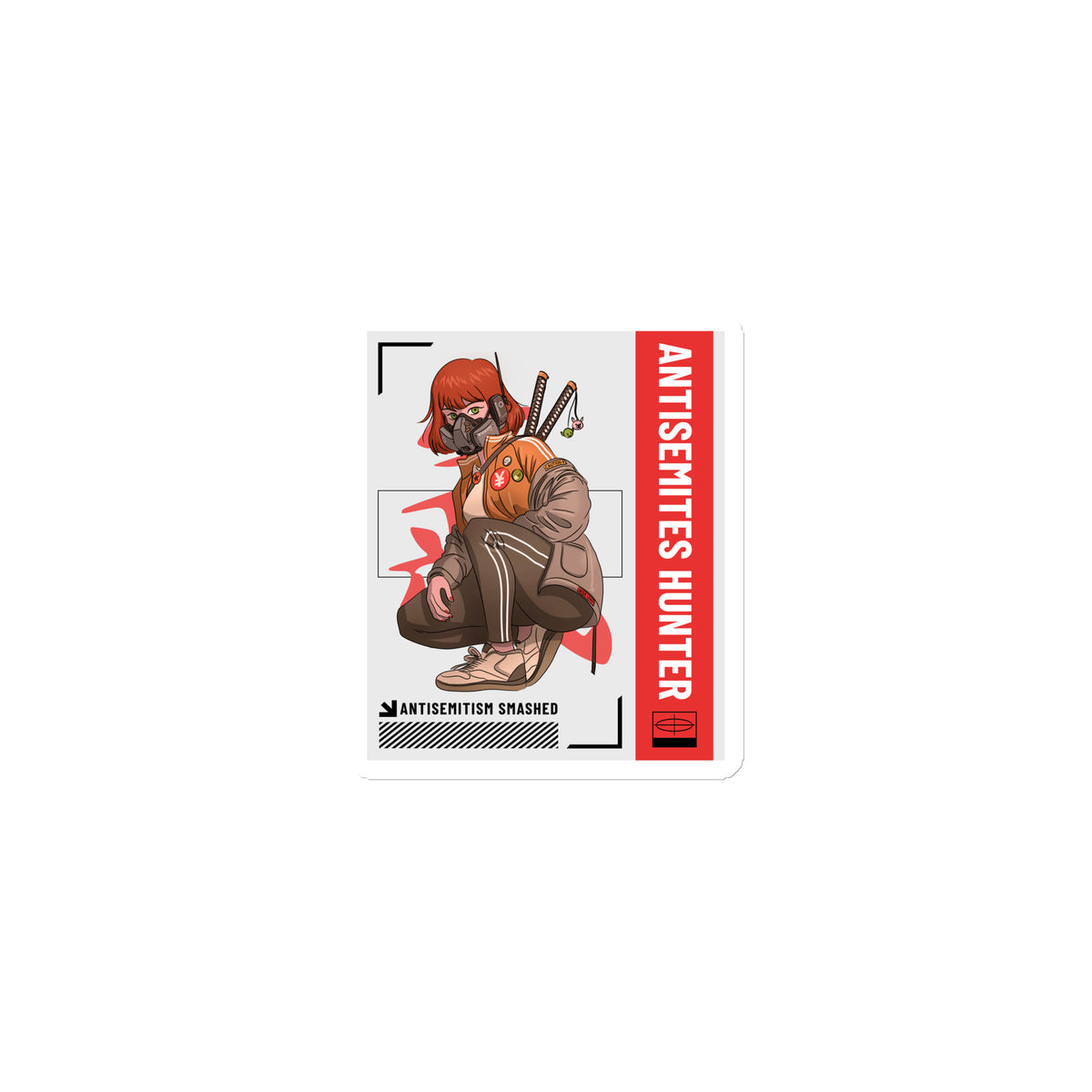 Antisemites Hunter | Die-Cut Magnet Jouparty