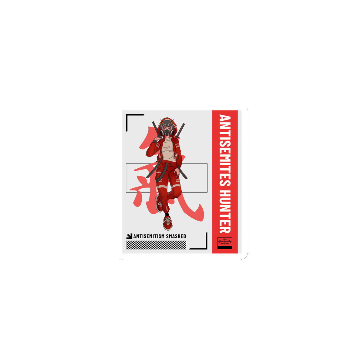 Antisemites Hunter | Die-Cut Magnet Jouparty