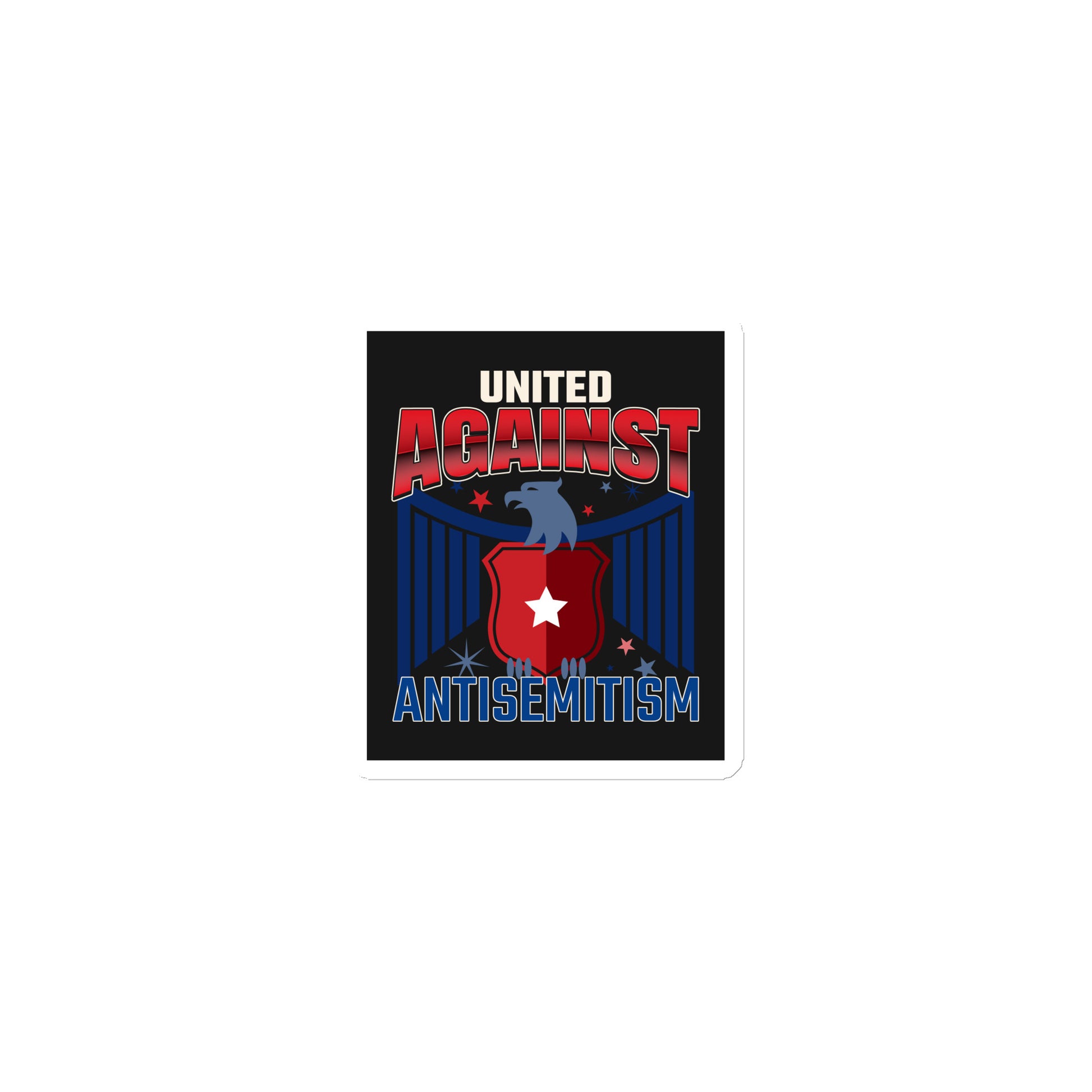 USA Edition | United Against Antisemitism | Die-Cut Magnet