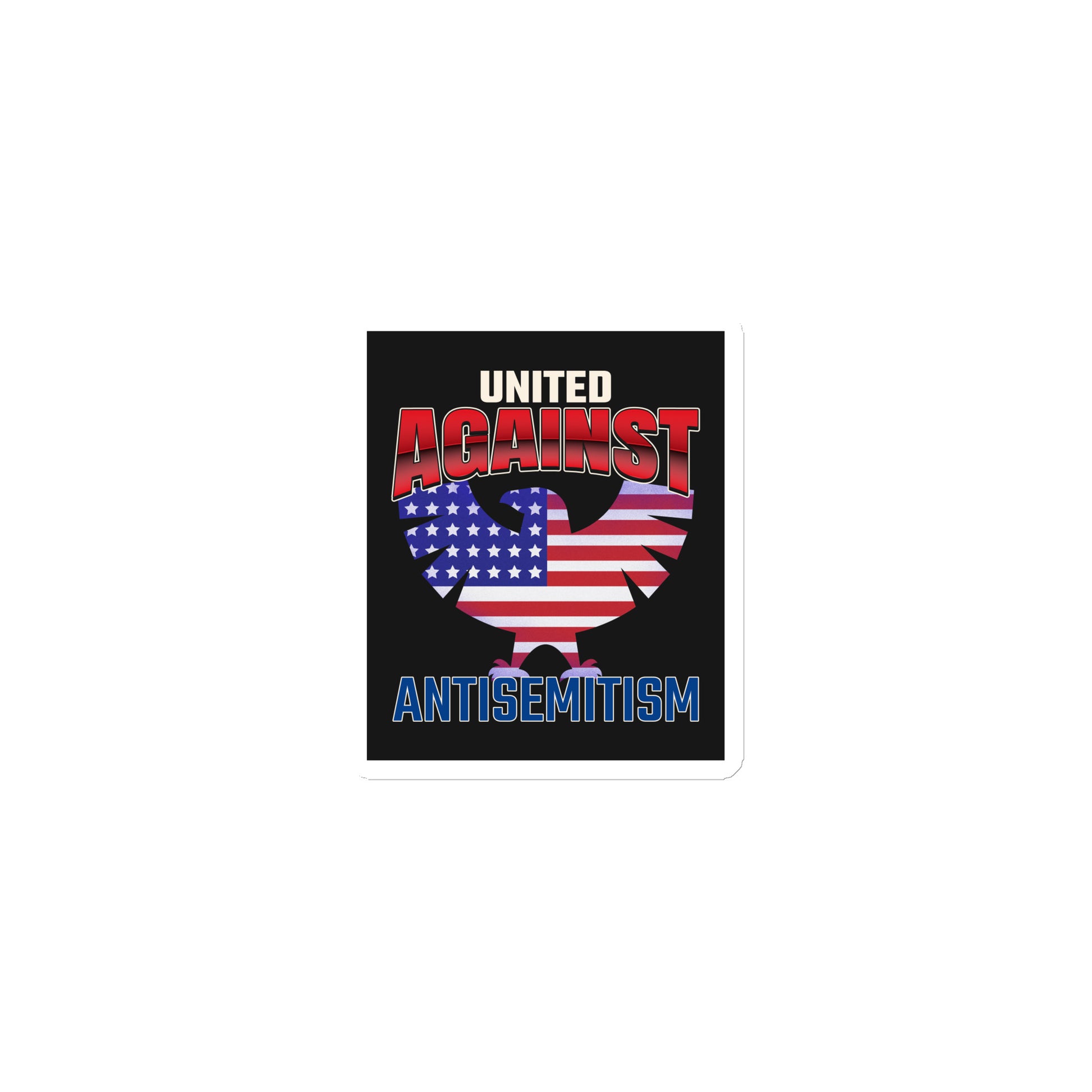 USA Edition | United Against Antisemitism | Die-Cut Magnet