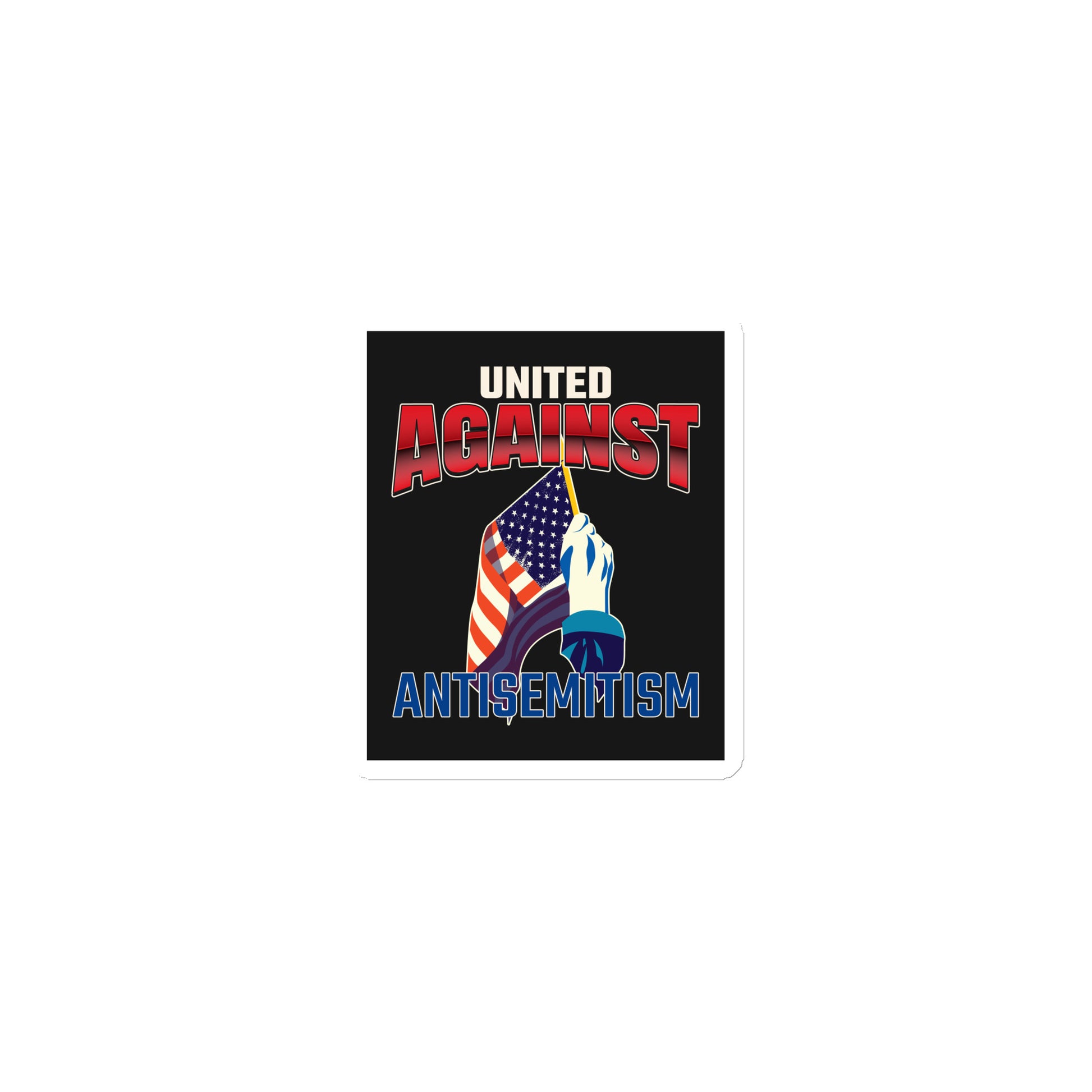USA Edition | United Against Antisemitism | Die-Cut Magnet
