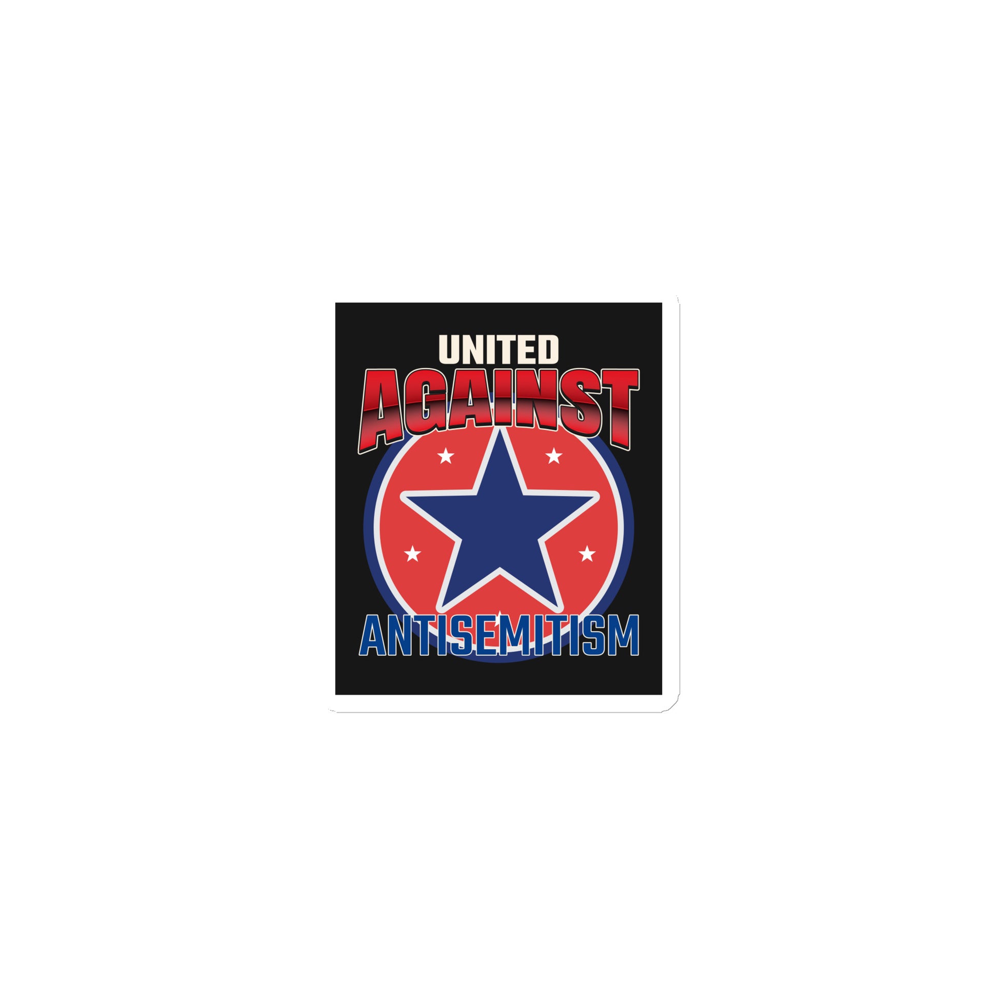 USA Edition | United Against Antisemitism | Die-Cut Magnet