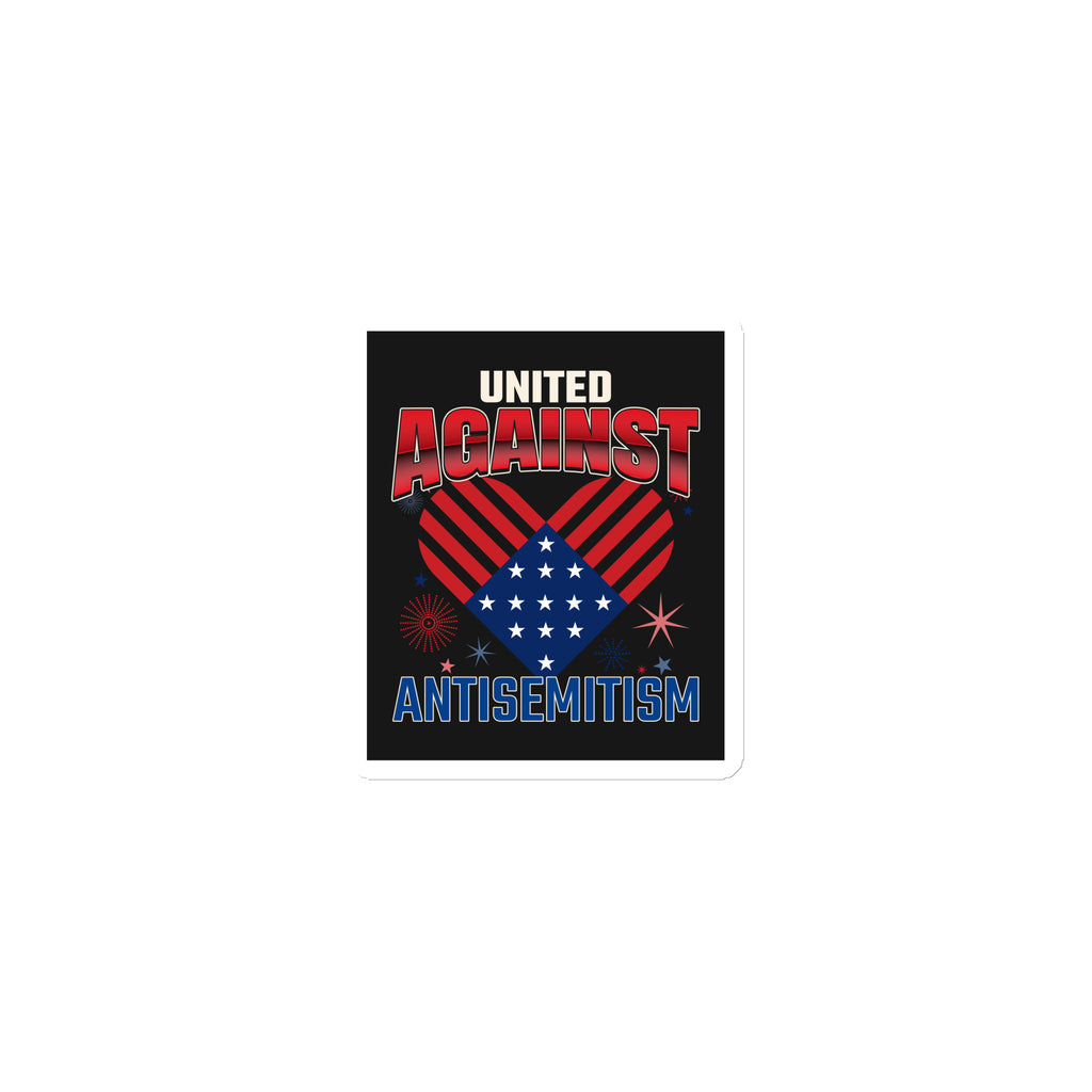 USA Edition | United Against Antisemitism | Die-Cut Magnet