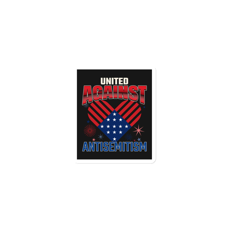 USA Edition | United Against Antisemitism | Die-Cut Magnet