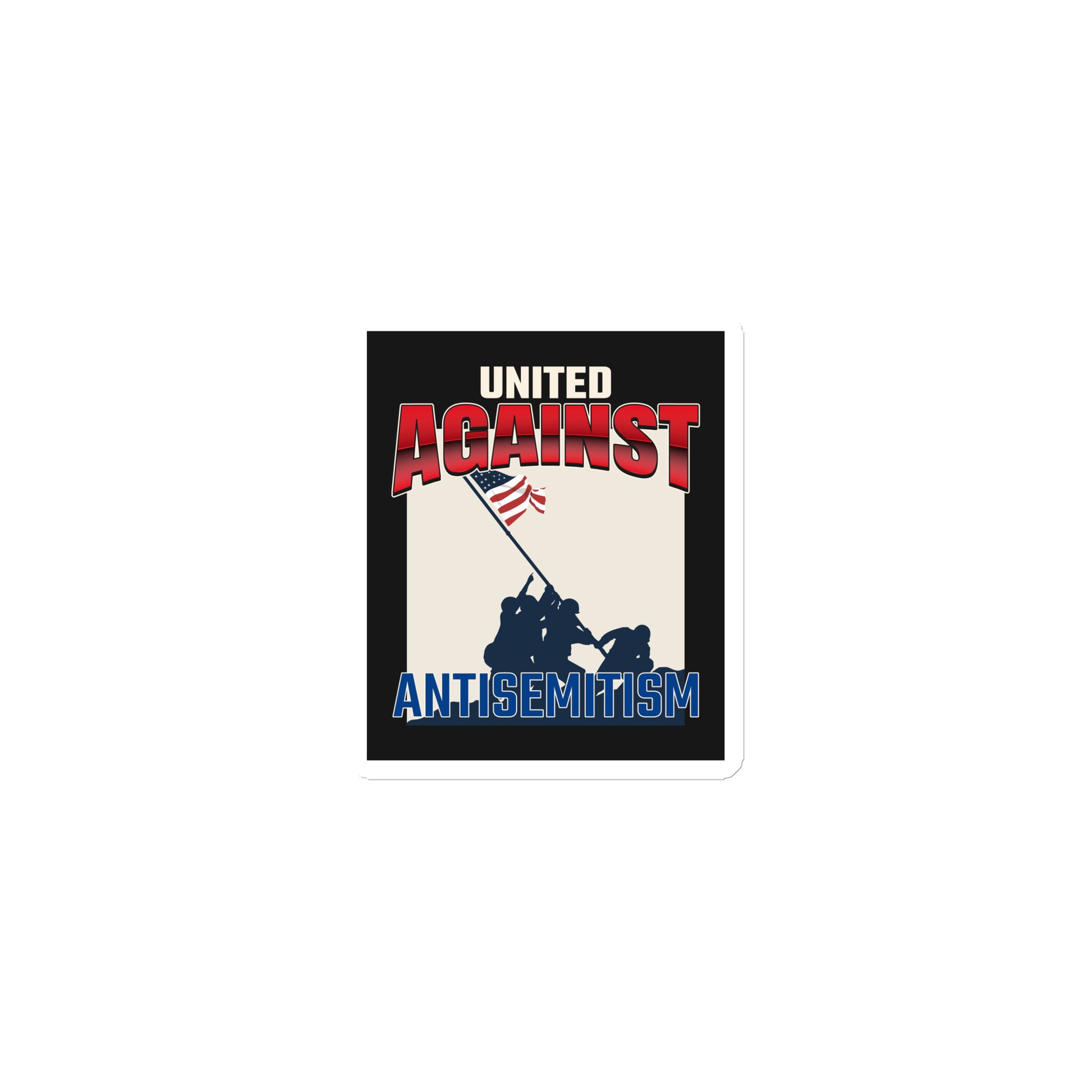 USA Edition | United Against Antisemitism | Die-Cut Magnet