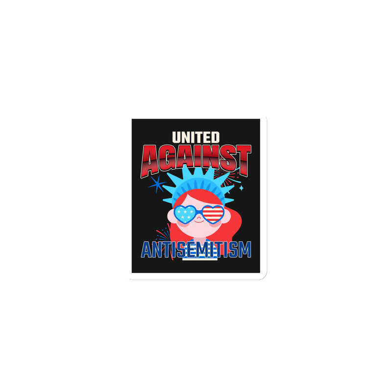 USA Edition | United Against Antisemitism | Die-Cut Magnet