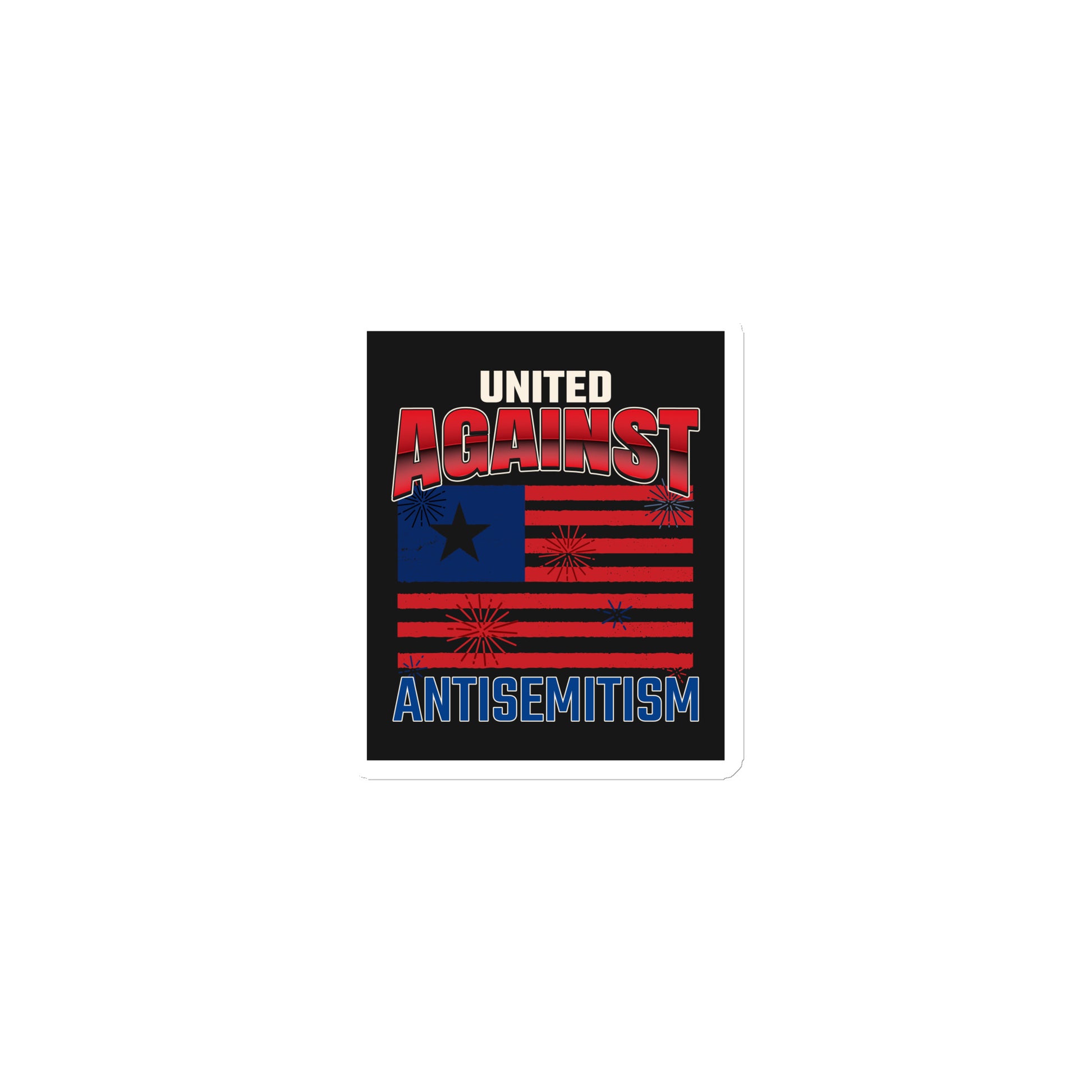 USA Edition | United Against Antisemitism | Die-Cut Magnet