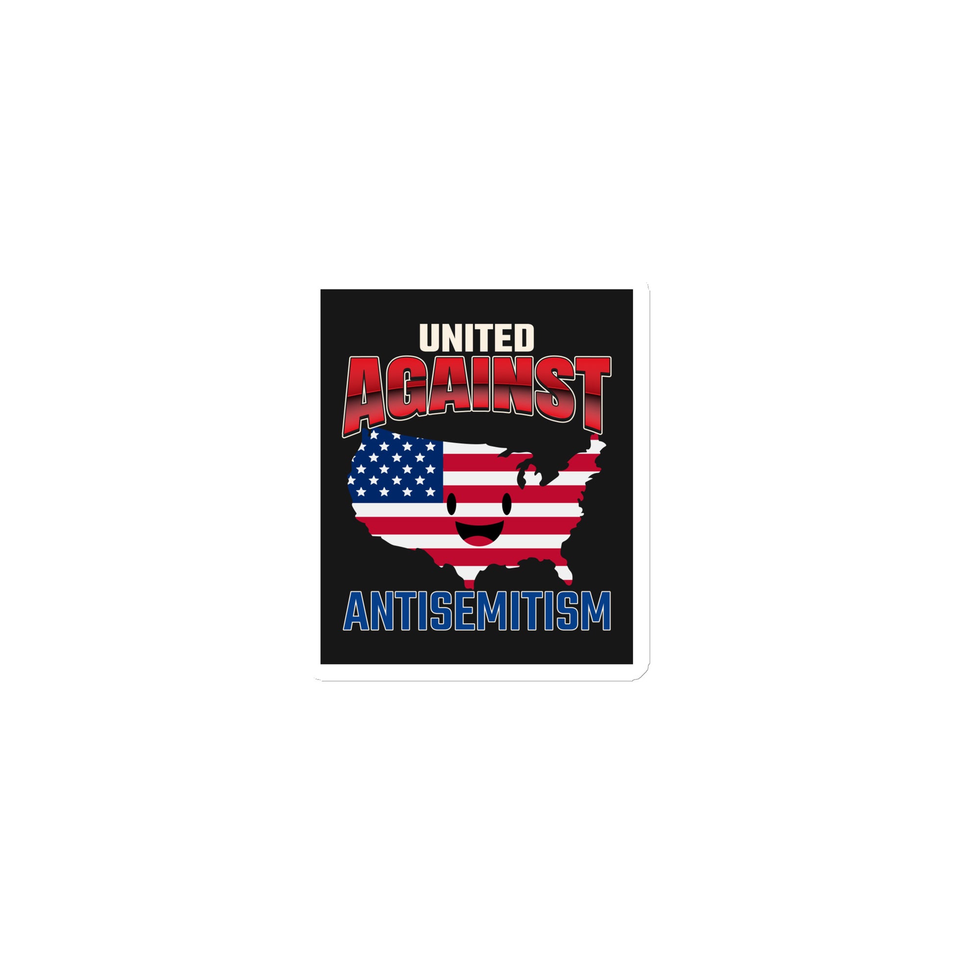 USA Edition | United Against Antisemitism | Die-Cut Magnet