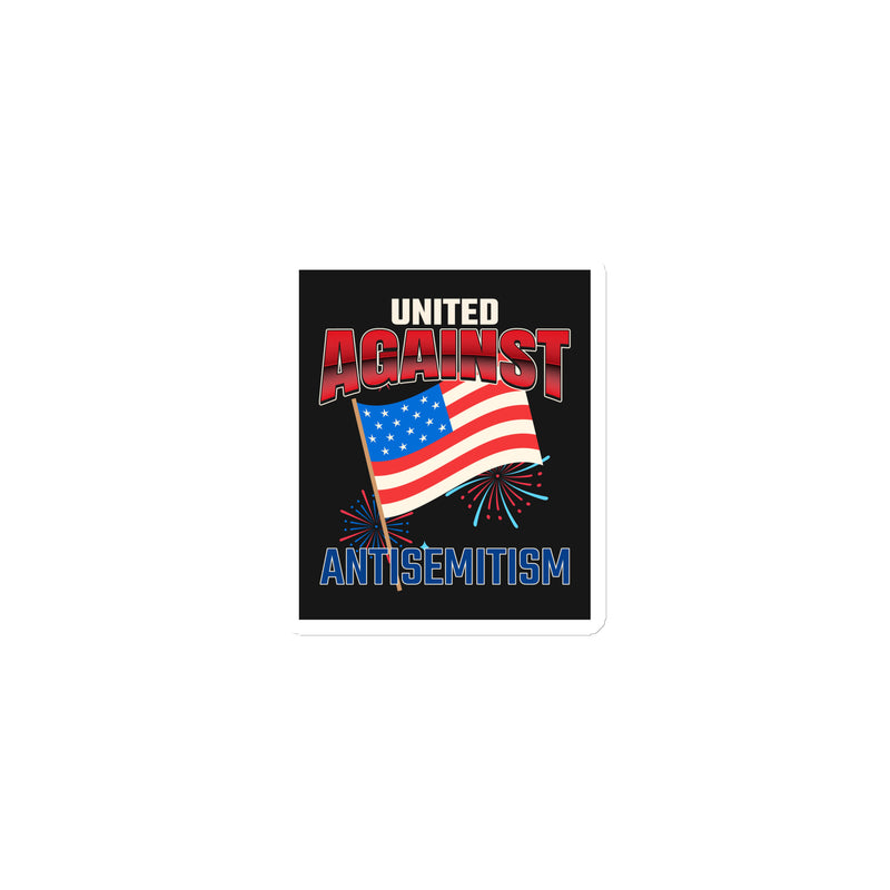 USA Edition | United Against Antisemitism | Die-Cut Magnet