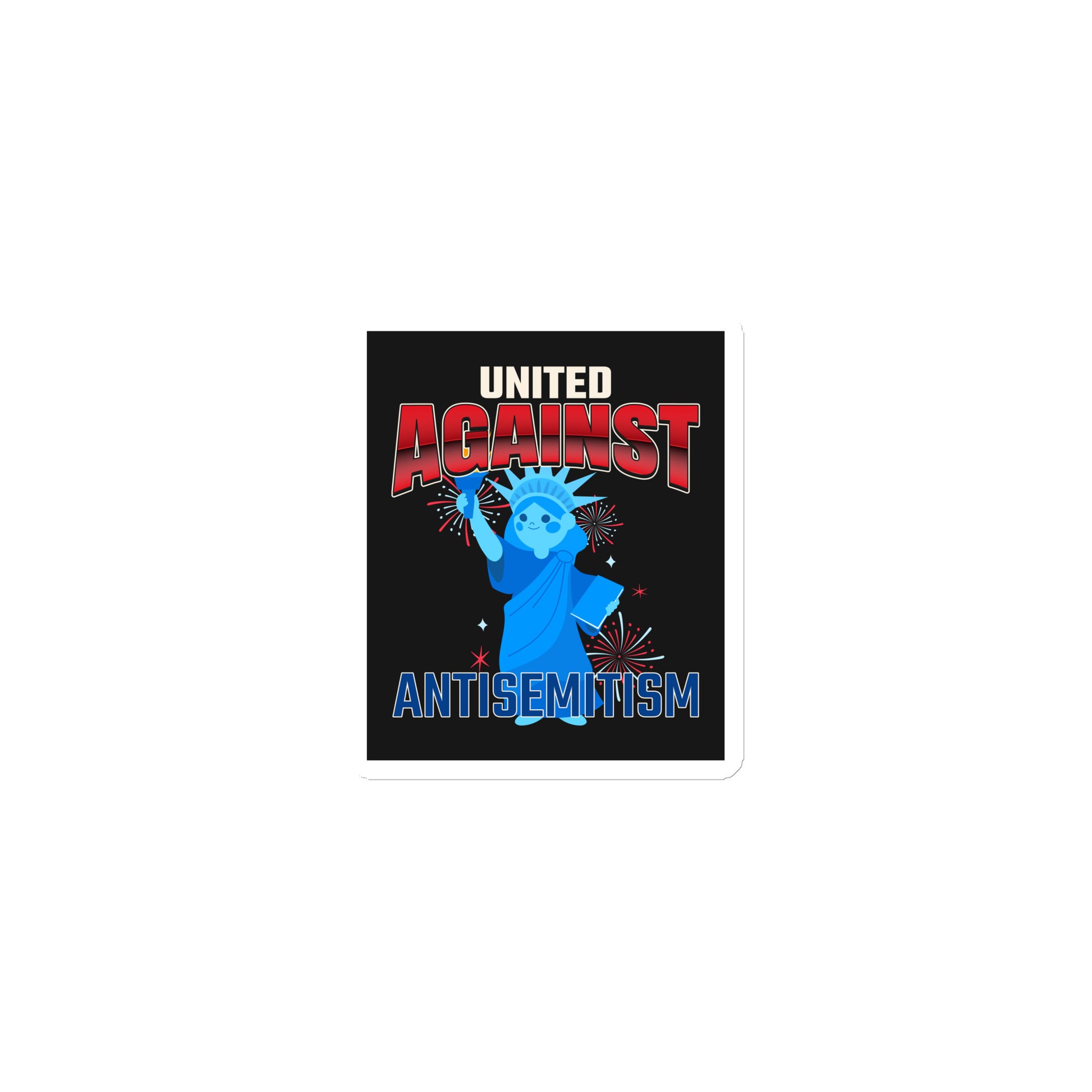USA Edition | United Against Antisemitism | Die-Cut Magnet