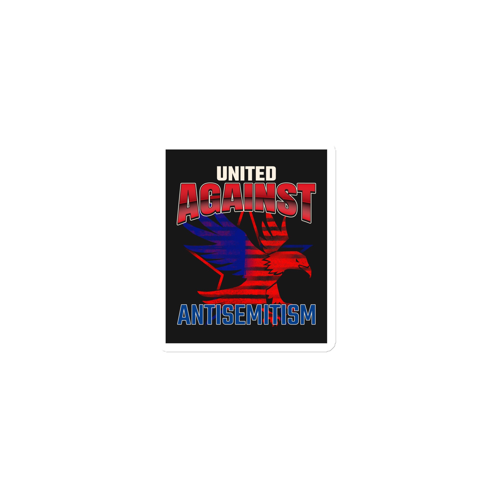 USA Edition | United Against Antisemitism | Die-Cut Magnet