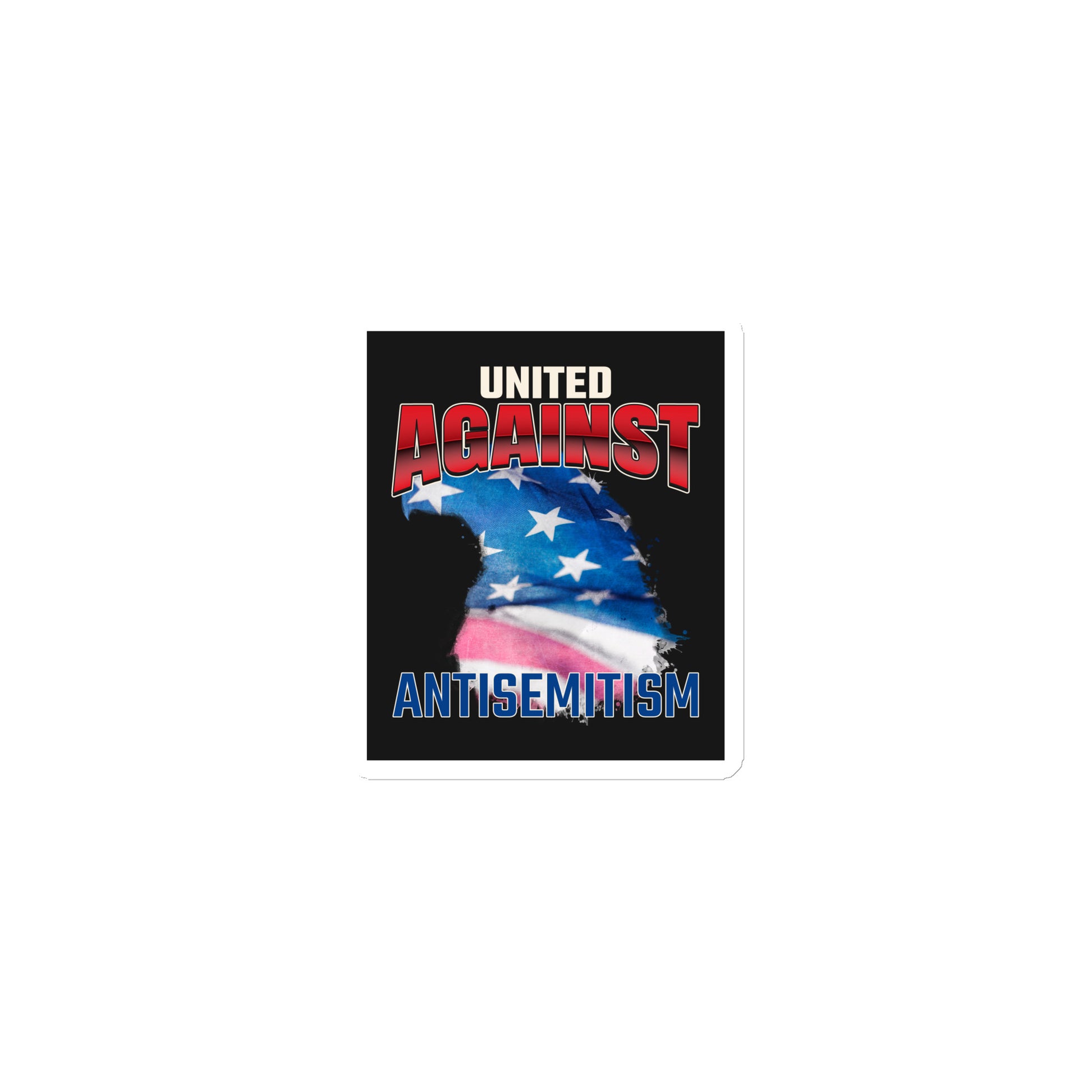 USA Edition | United Against Antisemitism | Die-Cut Magnet