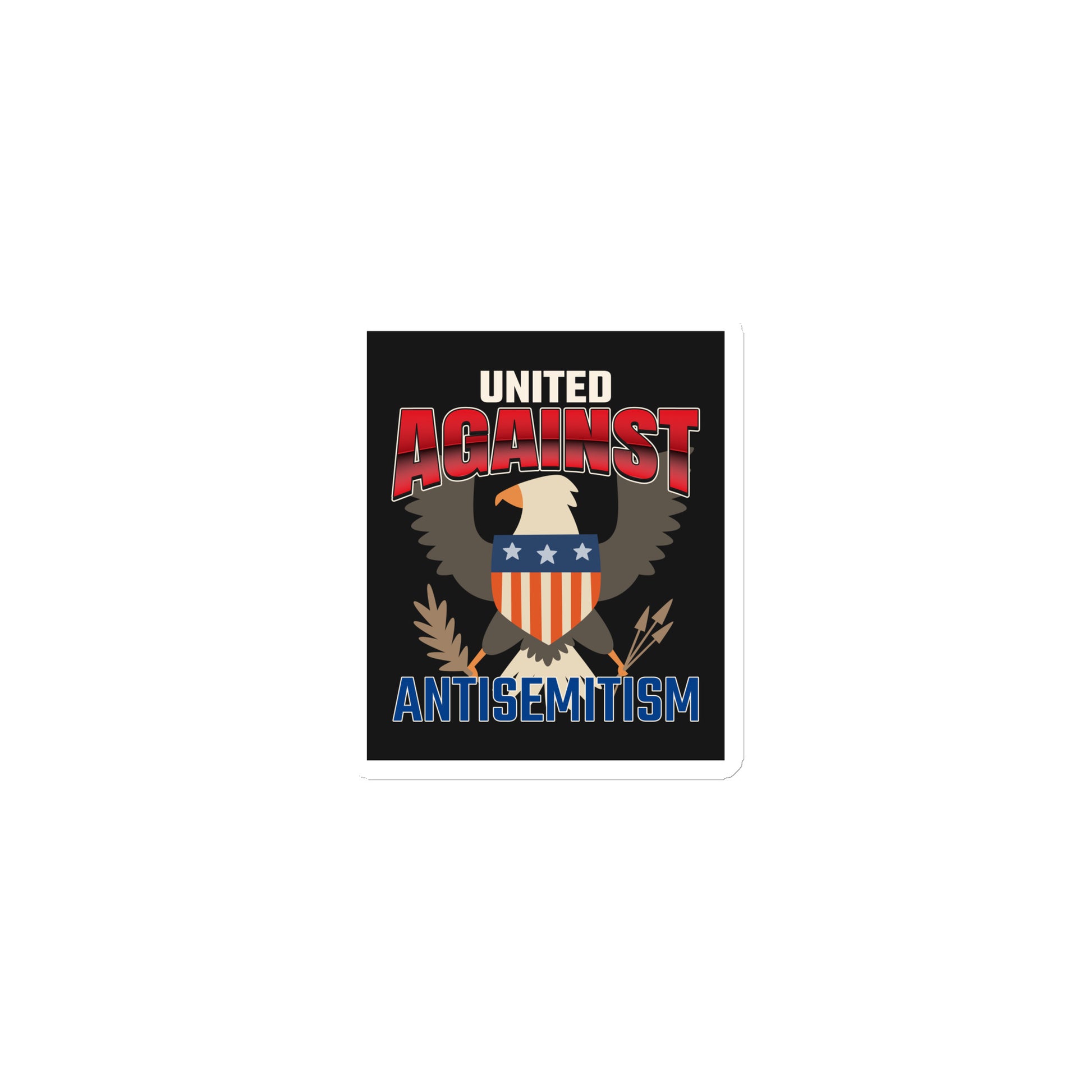 USA Edition | United Against Antisemitism | Die-Cut Magnet
