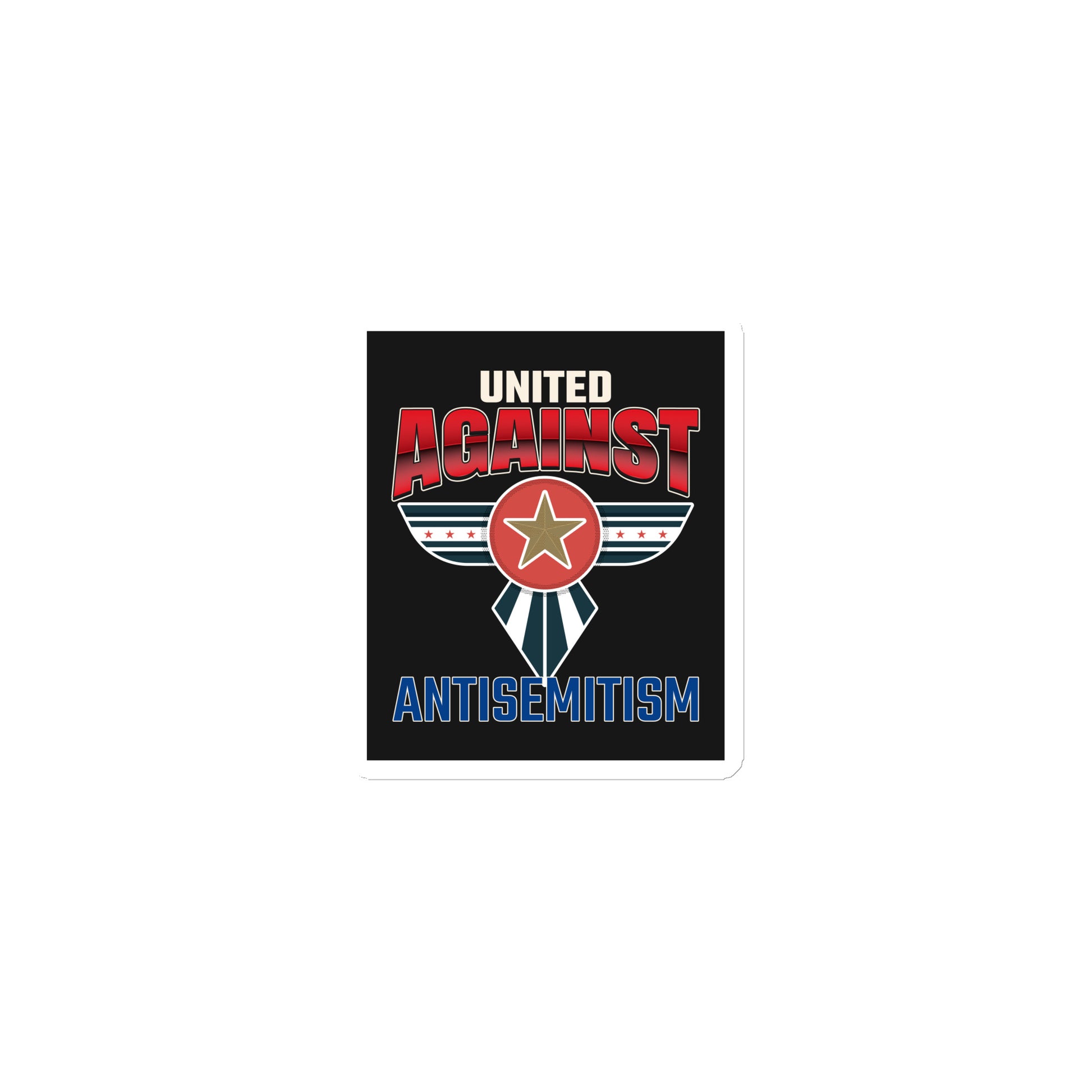 USA Edition | United Against Antisemitism | Die-Cut Magnet