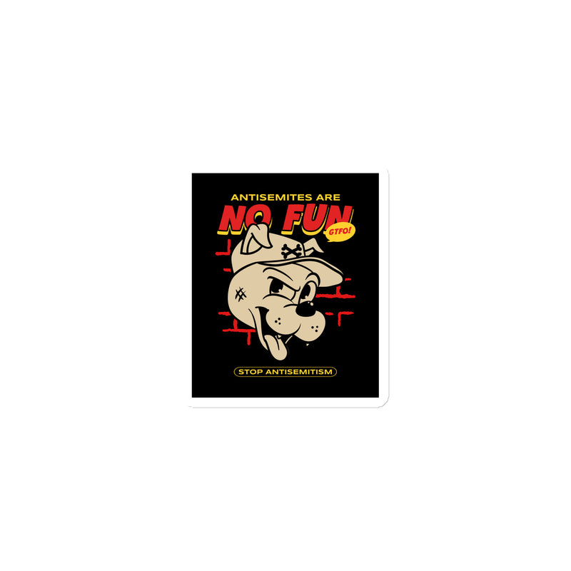 Streetart Graffiti Cartoon | Antisemitism | Die-Cut Magnet