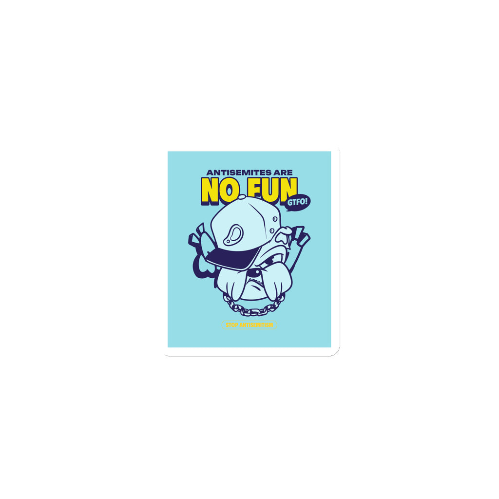 Streetart Graffiti Cartoon | Antisemitism | Die-Cut Magnet
