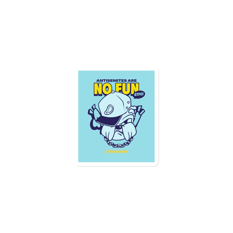 Streetart Graffiti Cartoon | Antisemitism | Die-Cut Magnet