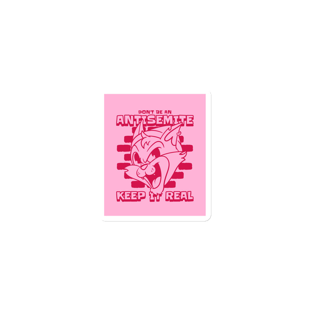 Streetart Graffiti Cartoon | Antisemitism | Die-Cut Magnet