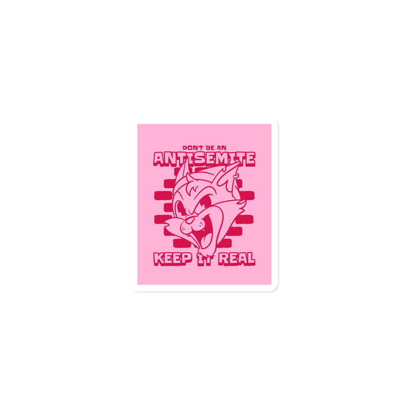 Streetart Graffiti Cartoon | Antisemitism | Die-Cut Magnet